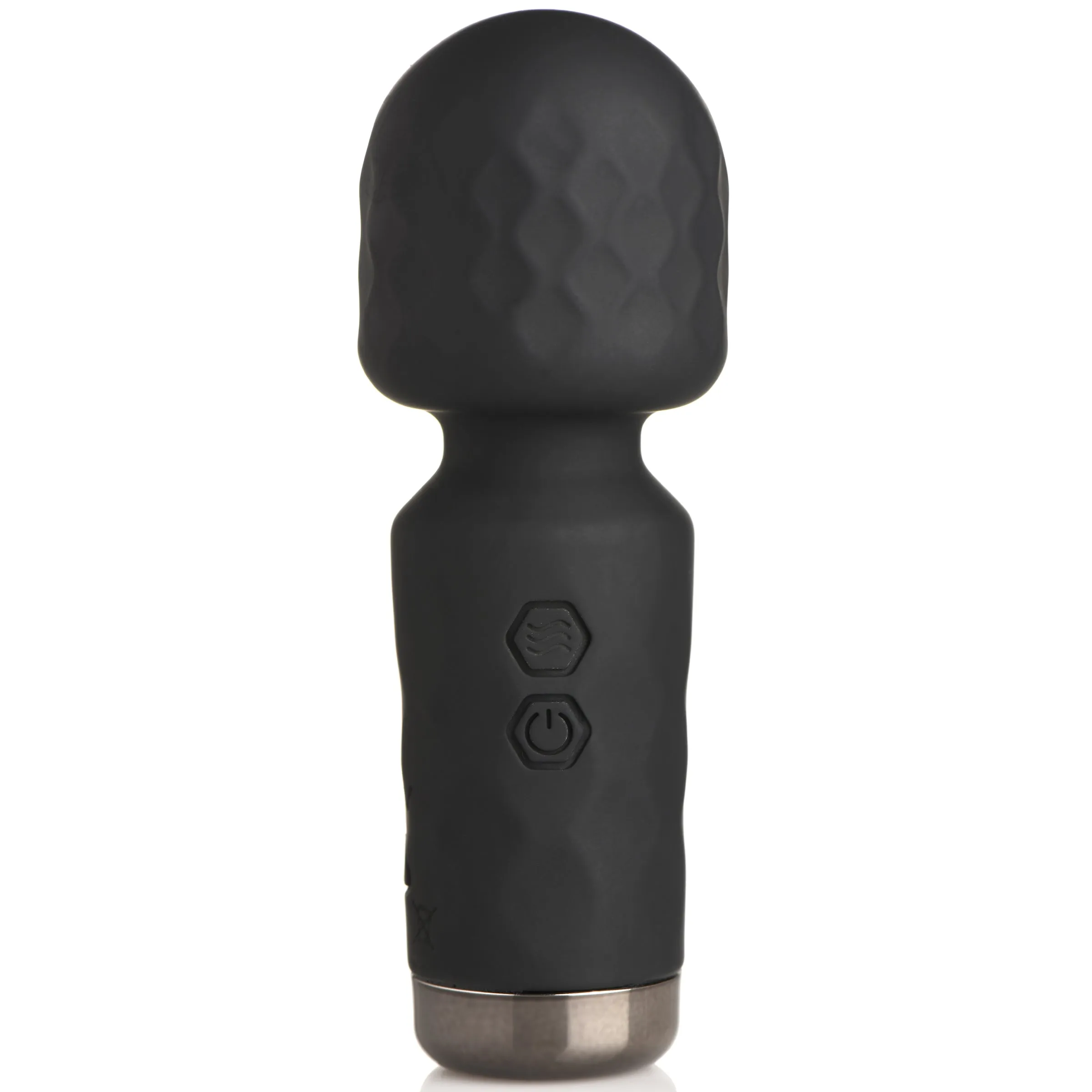 10X Mini Silicone Wand - Black