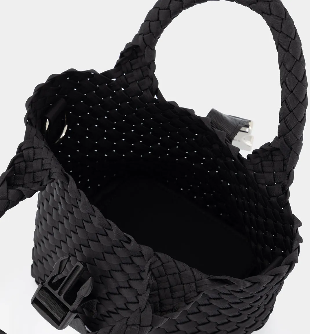 Abundance Woven Notebook Bag | Black