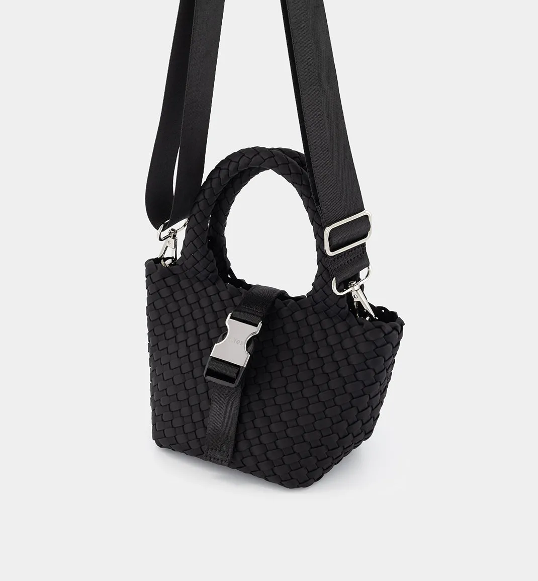 Abundance Woven Notebook Bag | Black