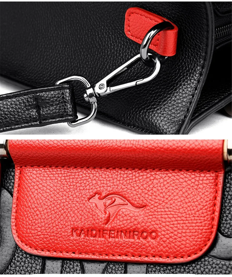 Alphabet Imprint Designer Embossed Bag