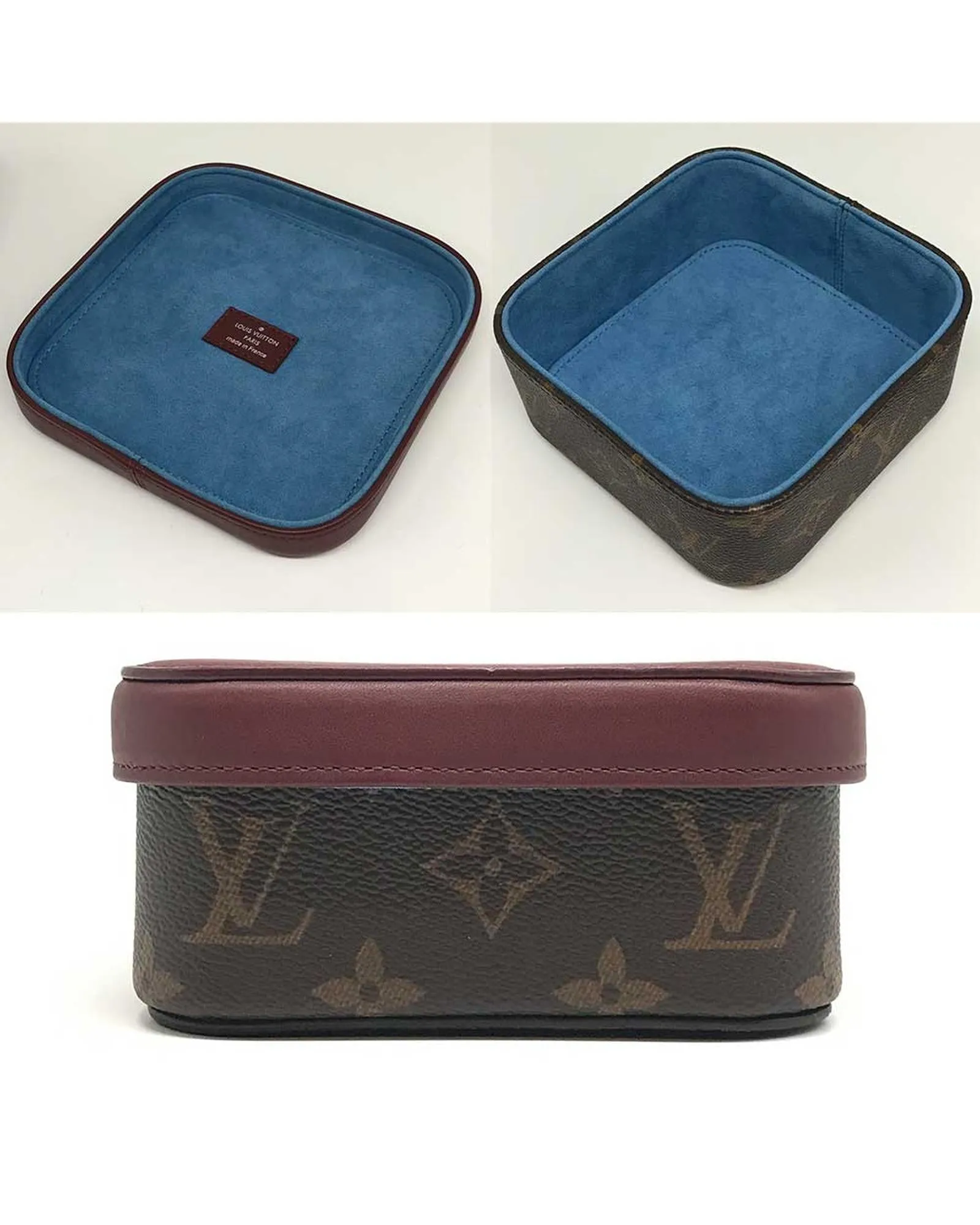 Authentic Louis Vuitton Monogram Boite Camille MM Jewelry Case