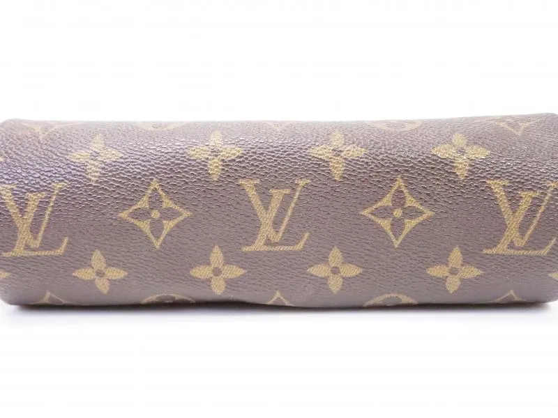 Authentic Pre-owned Louis Vuitton Monogram Trousse Ronde Pen Case Cosmetic Pouch Bag M47626 210441