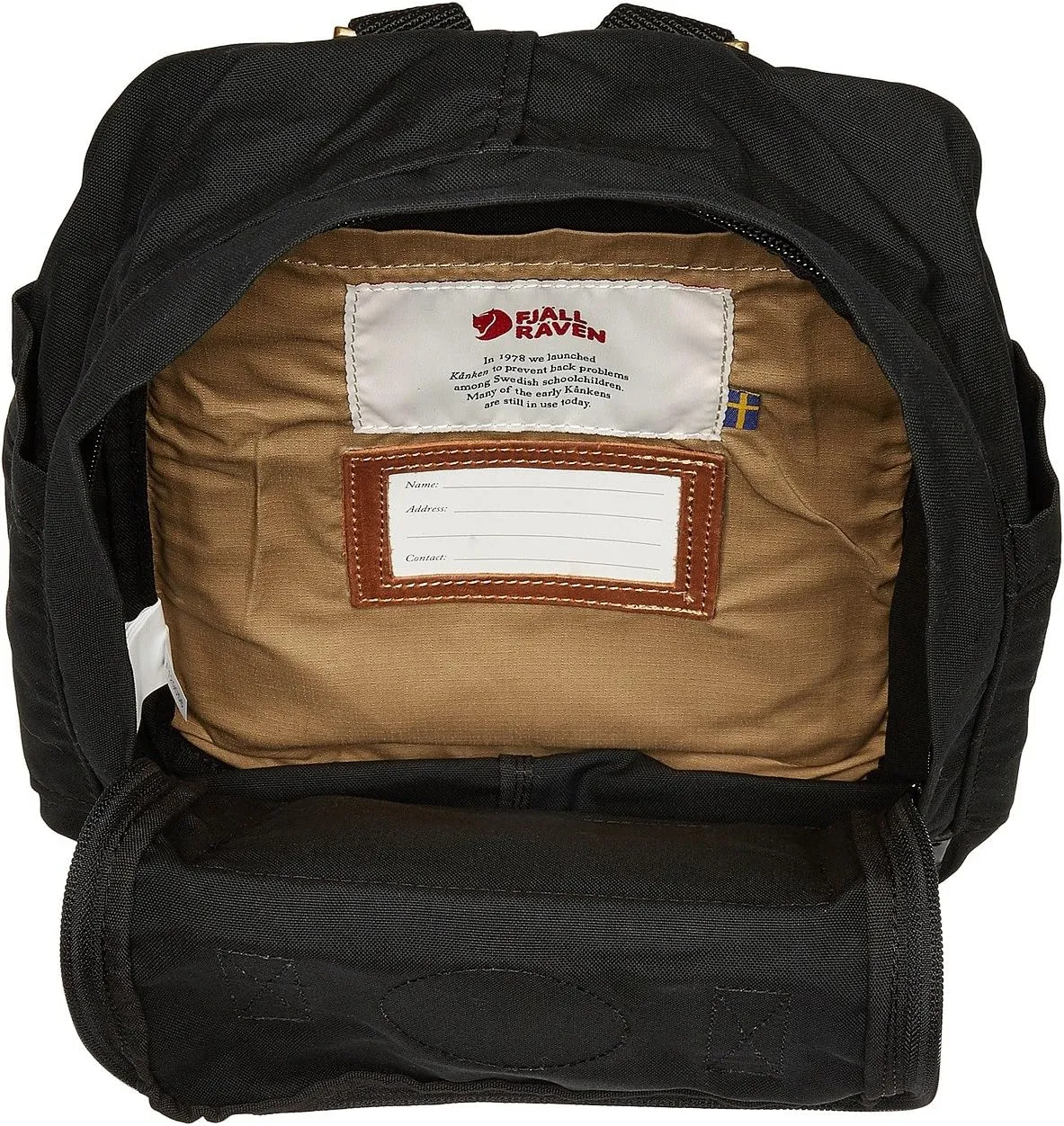 Backpack Kanken No. 2 Mini Fjällräven, black