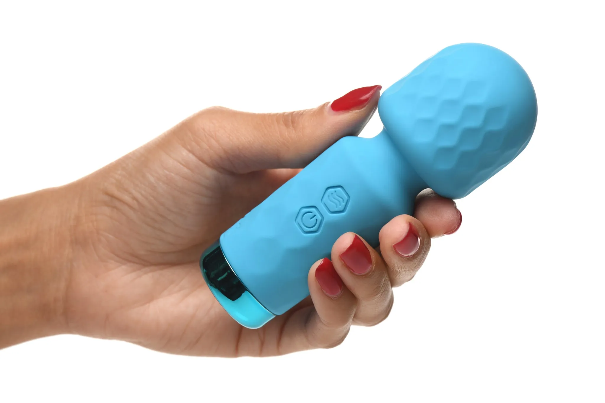 BANG! 10X MINI SILICONE WAND BLUE