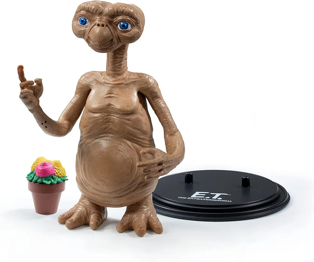 BendyFigs E.T. The Extra-Terrestrial 5.5 Inch Figure - E.T.