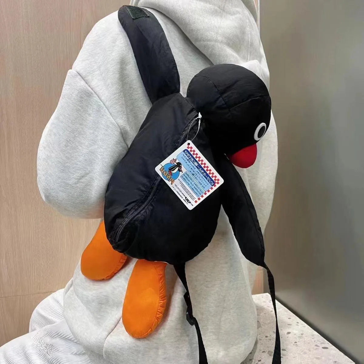 benpaolv Cute Pingu Penguin Backpack