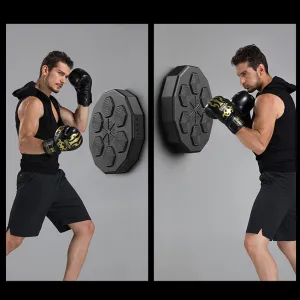 Bluetooth LED Boxing Target Wall Pad with Gloves, AU