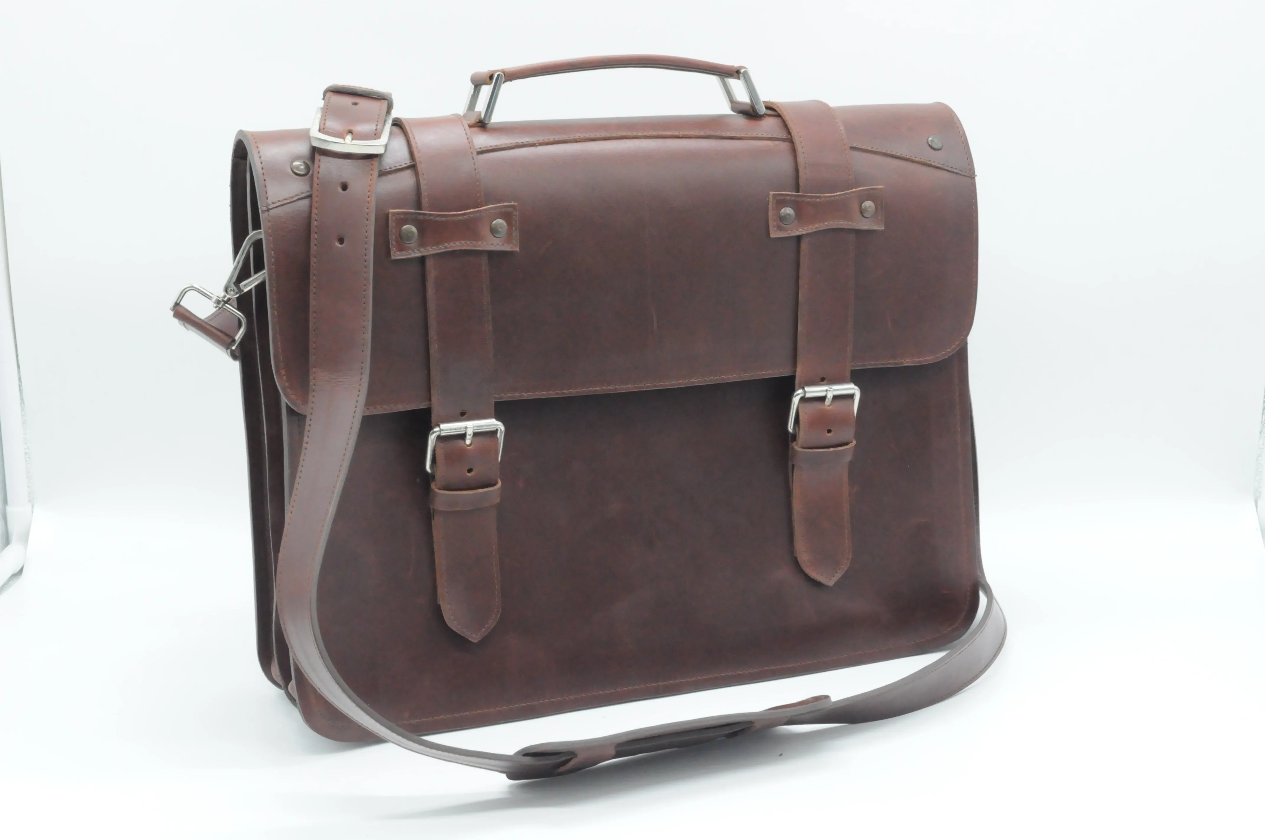 Brown Leather Briefcase