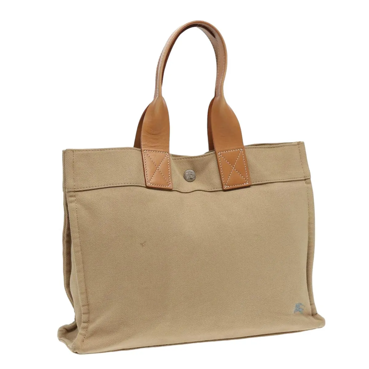 BURBERRY Blue Label Hand Bag Canvas Beige  ti1842