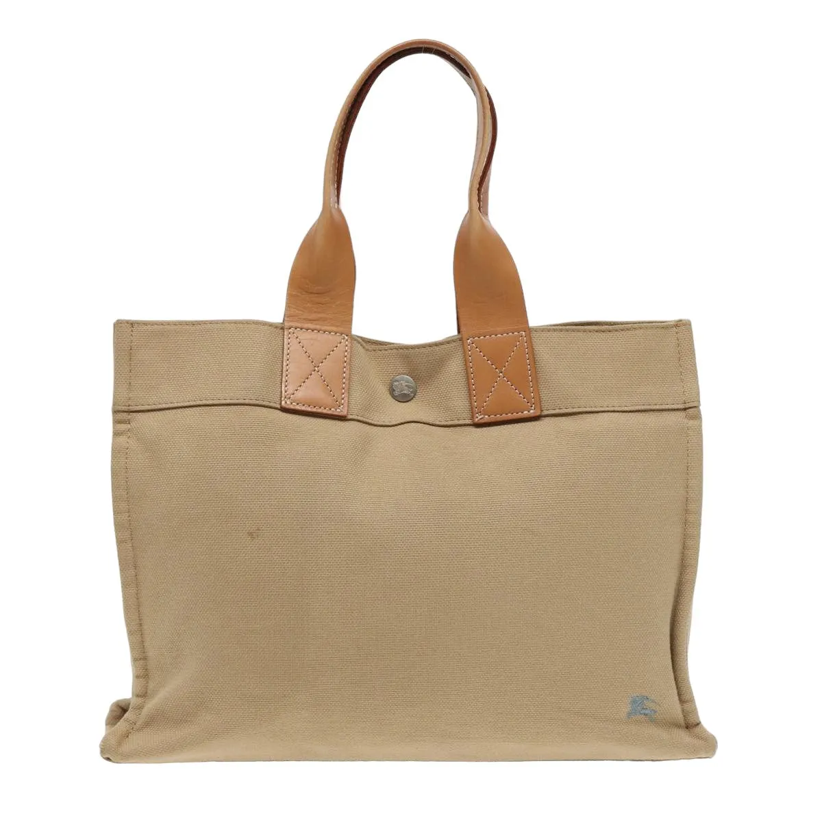 BURBERRY Blue Label Hand Bag Canvas Beige  ti1842