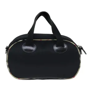 BURBERRY Hand Bag Nylon Black  bs14801