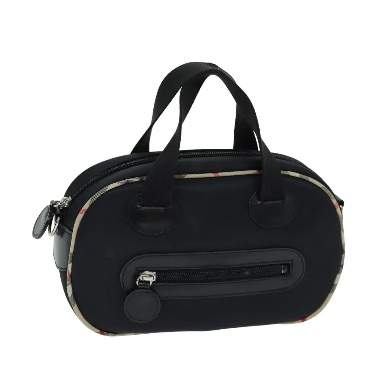 BURBERRY Hand Bag Nylon Black  bs14801