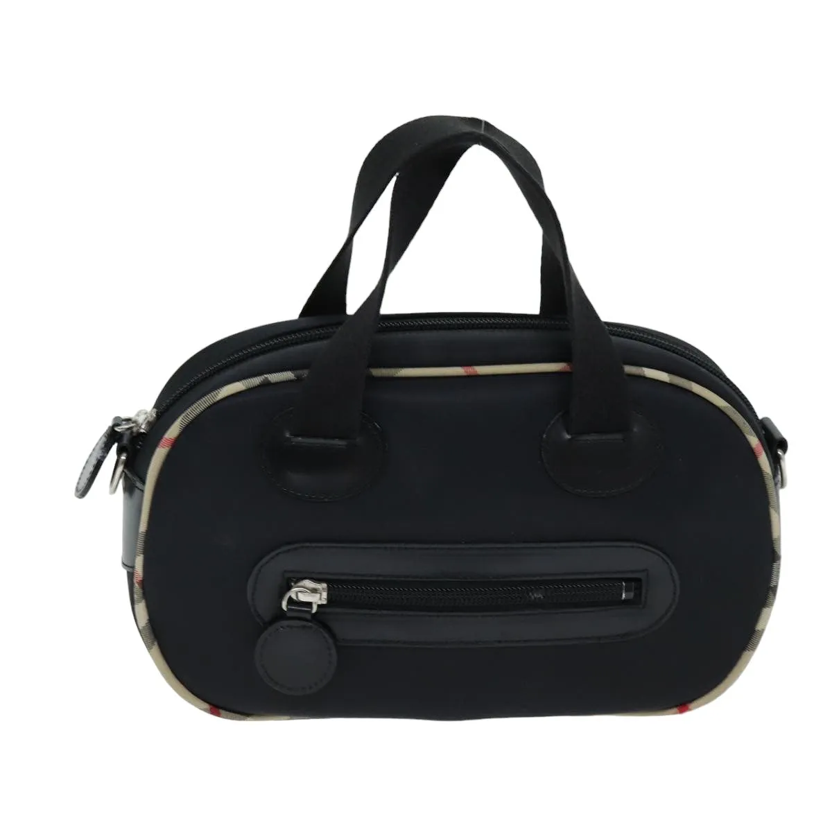 BURBERRY Hand Bag Nylon Black  bs14801