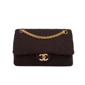 Chanel Vintage Classic Jersey Small Flap Bag