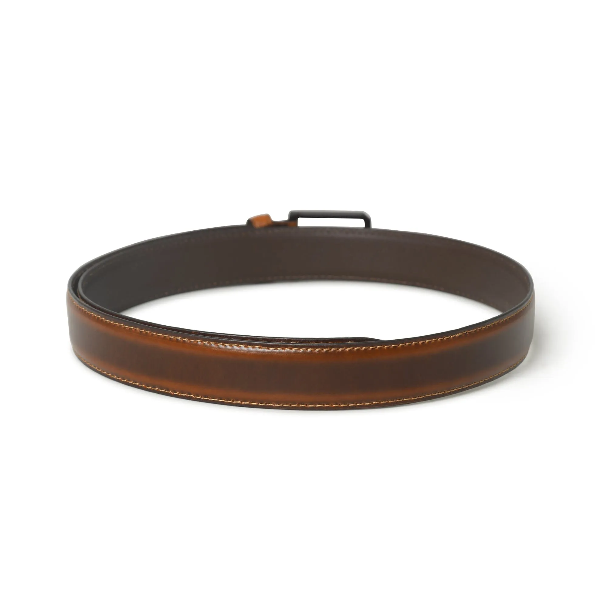 Cooper Caramel Leather Belt