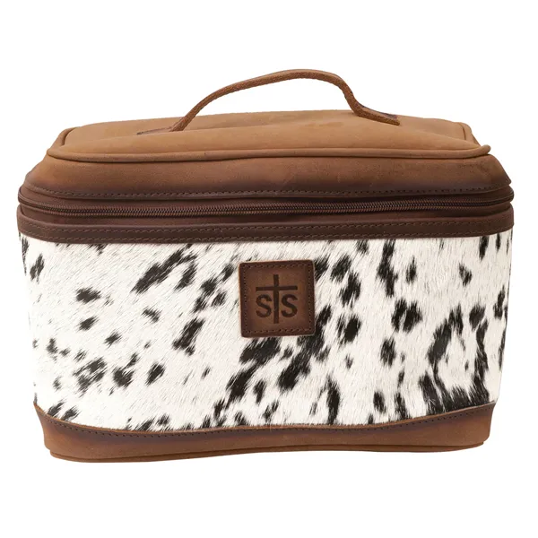 Cowhide Train Case