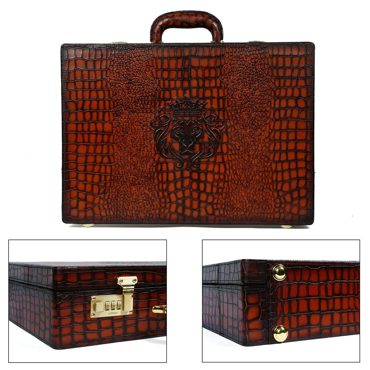 Custom Made Briefcase For Arms & Ammunition with Office Organizer