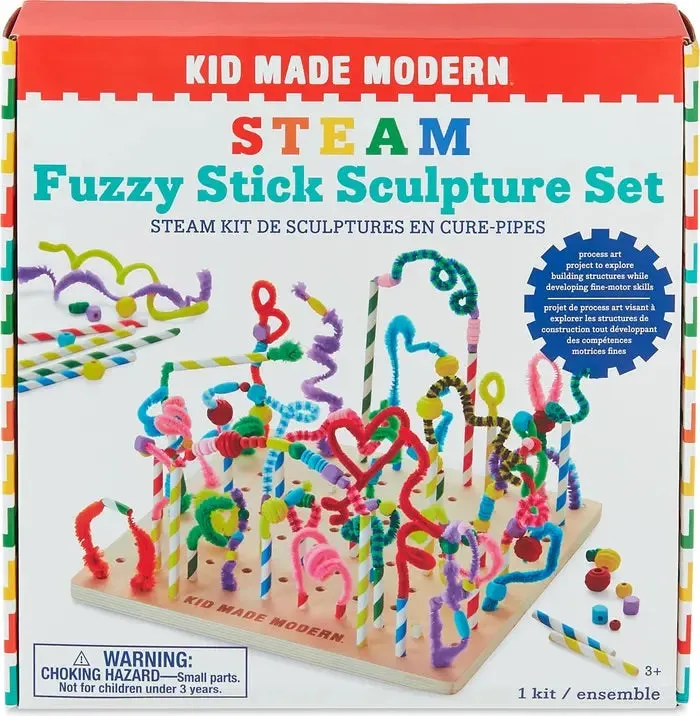 fuzzie stick sculpture set