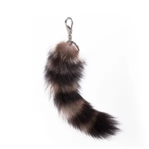 Givenchy Raccoon Fur Key Ring Bag Charm