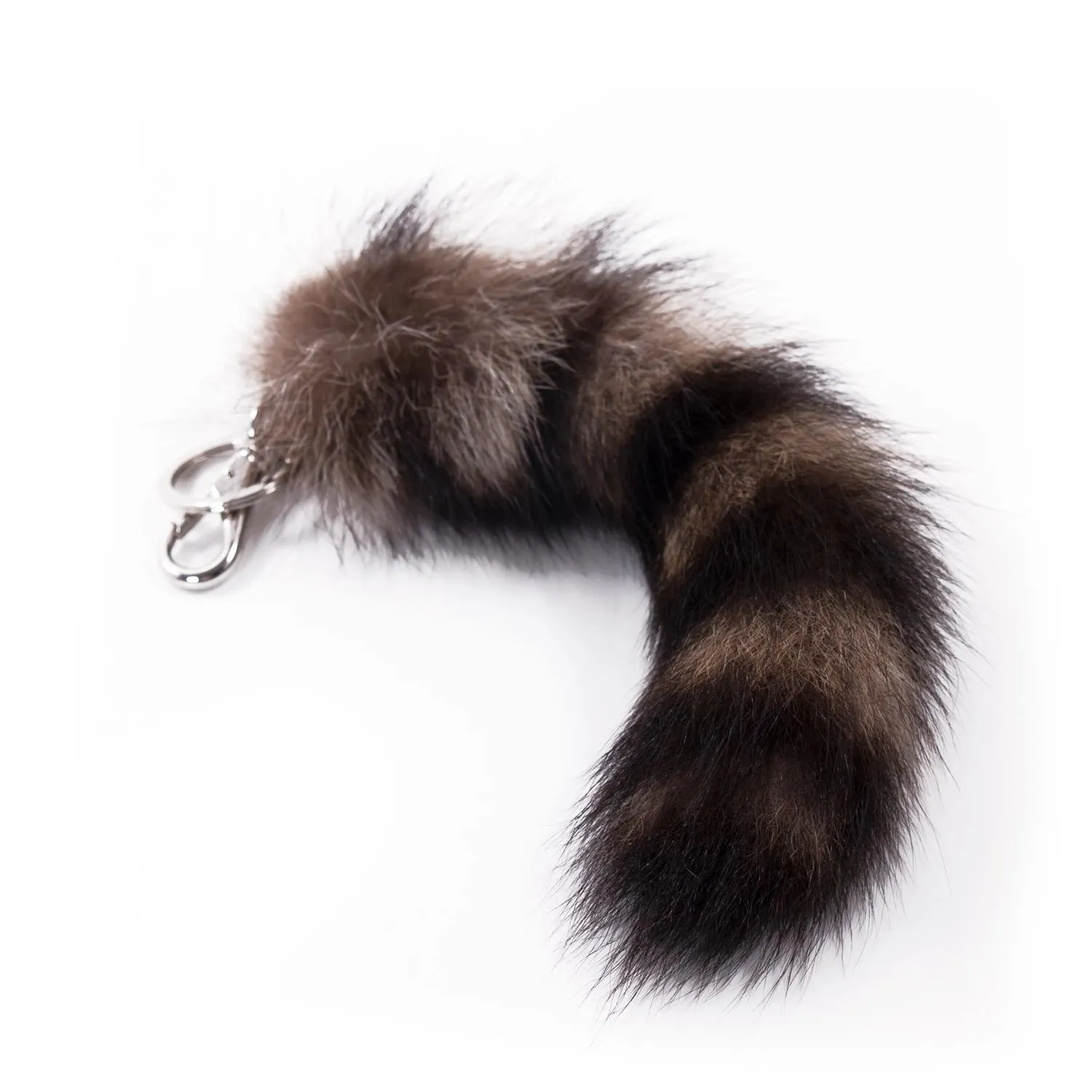 Givenchy Raccoon Fur Key Ring Bag Charm