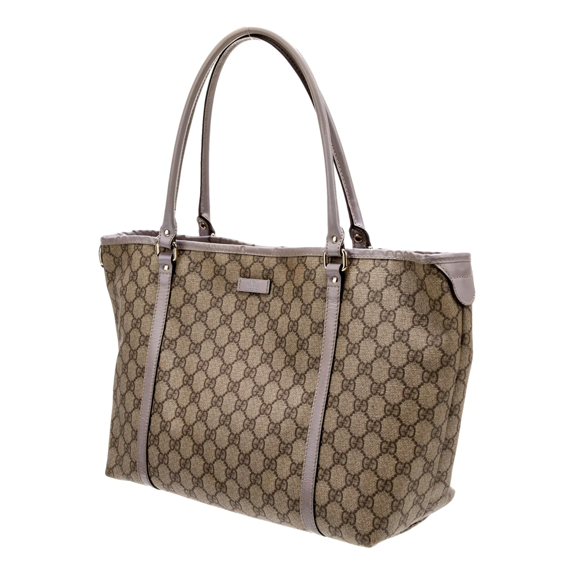 Gucci Original GG Supreme Canvas Joy Tote Large Lavender