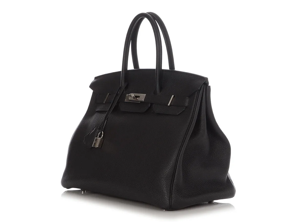 Hermès Black Togo Birkin 35