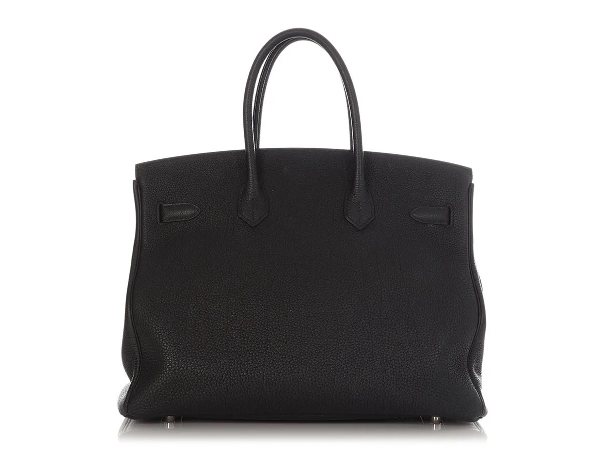 Hermès Black Togo Birkin 35