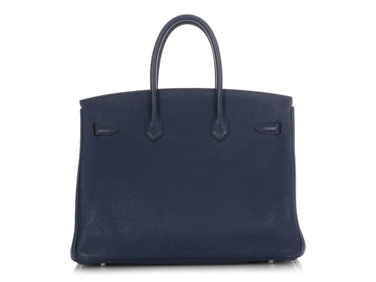 Hermès Bleu de Malte Togo Birkin 35