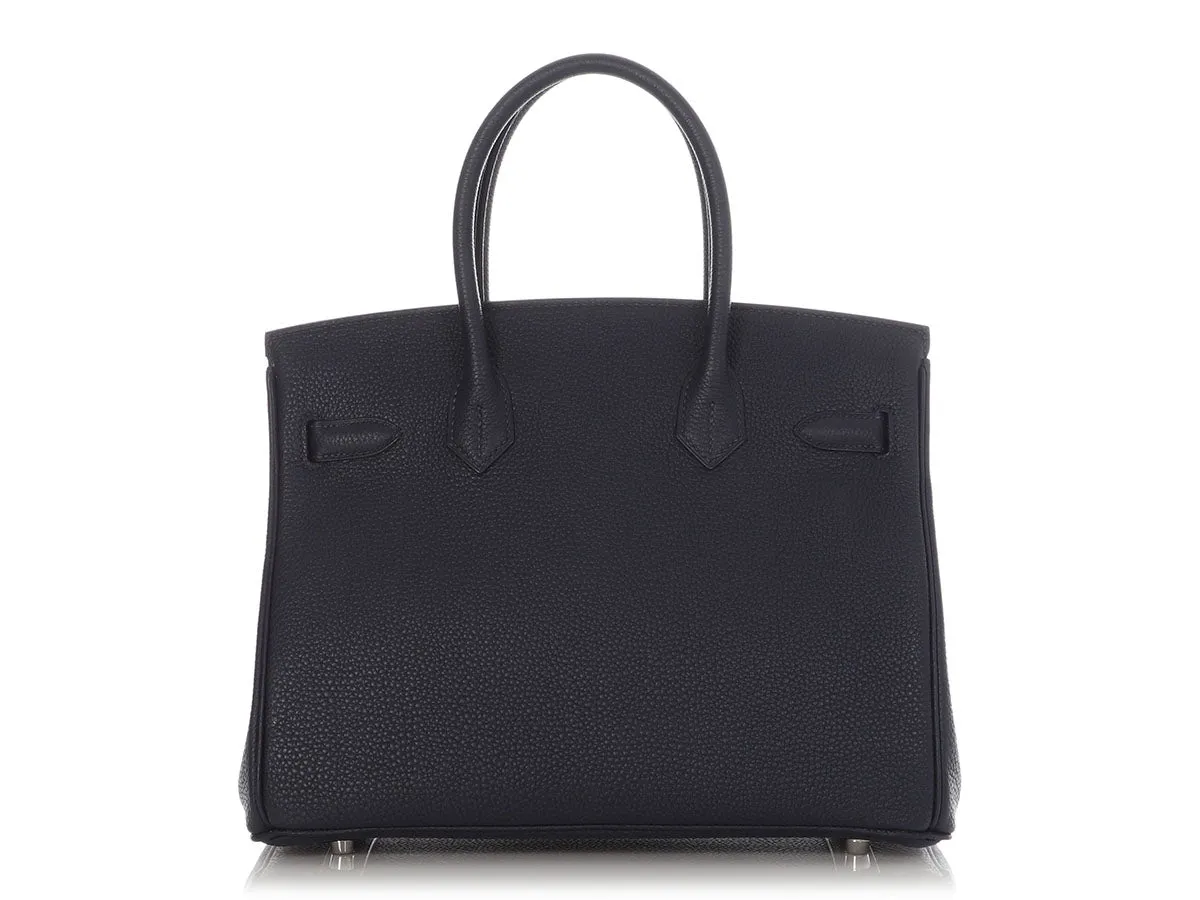 Hermès Bleu Nuit Togo Birkin 30