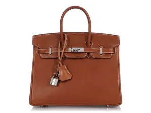 Hermès Fauve Barenia Birkin 25