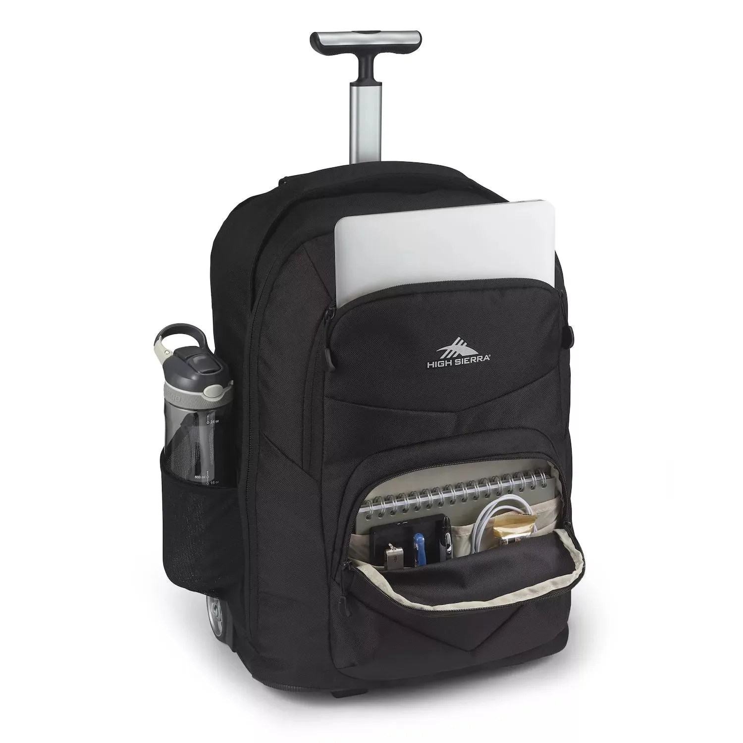 High Sierra Freewheel Pro Backpack, Black