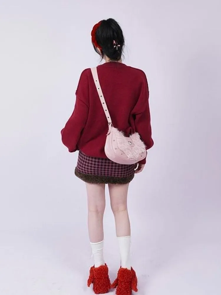 Hot Girl Retro One-Shoulder Bag【s0000003473】