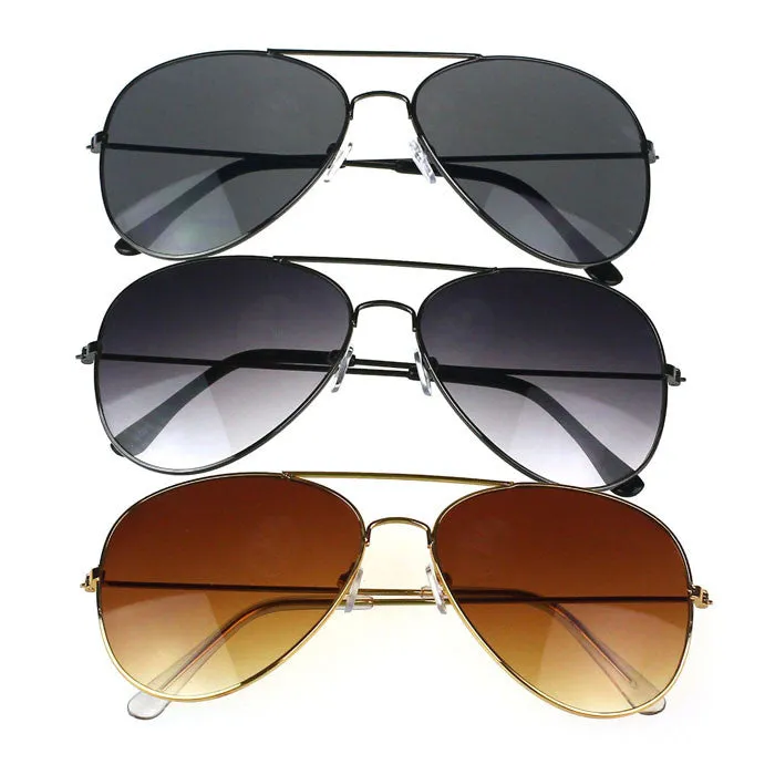 Hot Men and women Classic Metal Designer Sunglasses