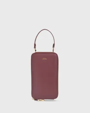 Iduna Mobile Phone Bag (Wine)