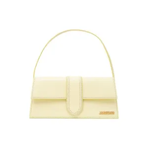 Jacquemus Yellow Leather Shoulder Bag