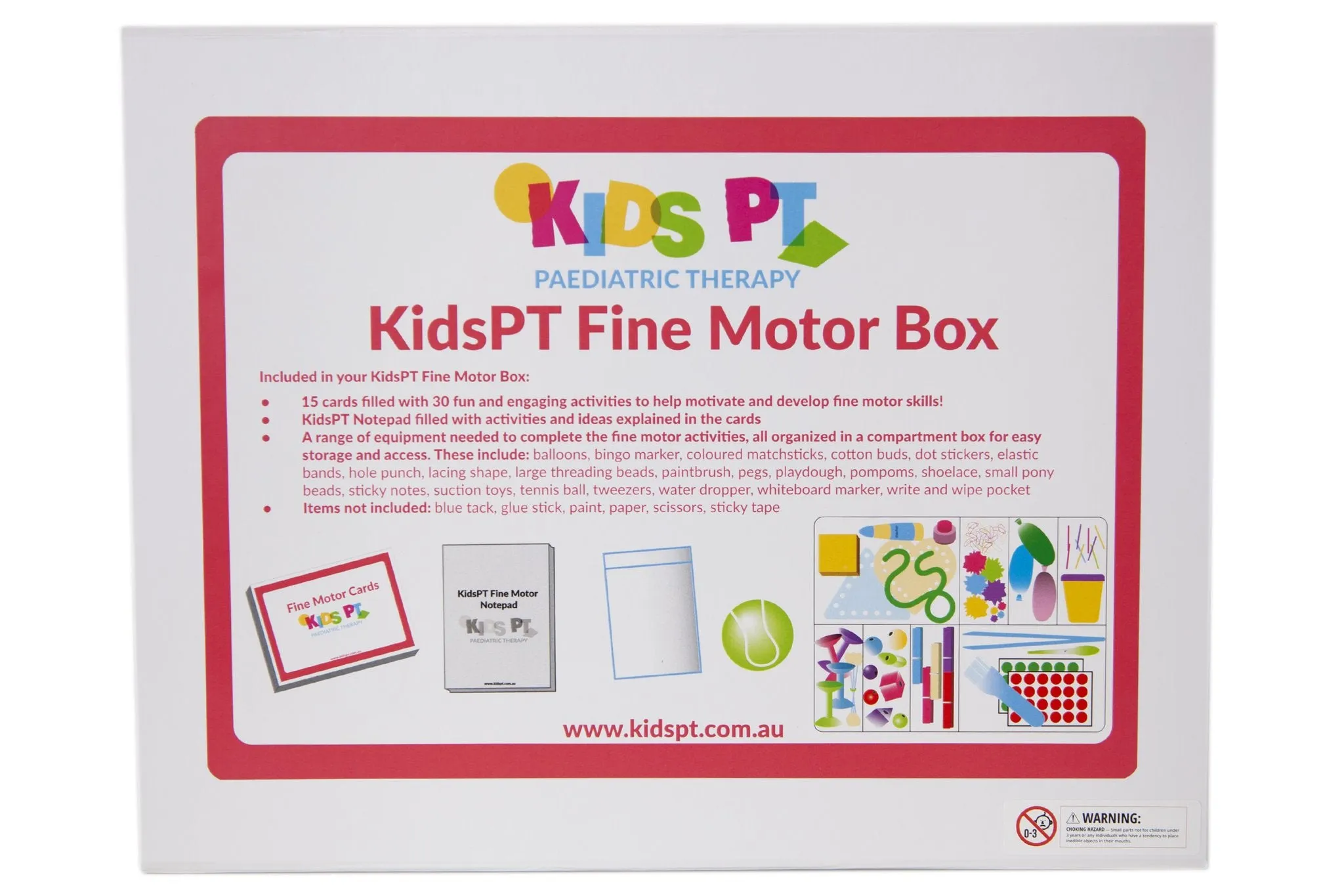 Kids PT - Fine Motor Activity Box