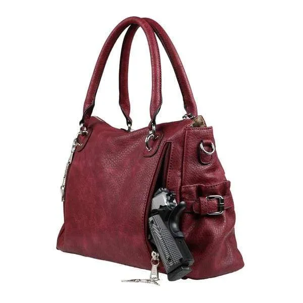 Lady Conceal Jessica Classic Concealed Carry Purse with CrossBody Strap