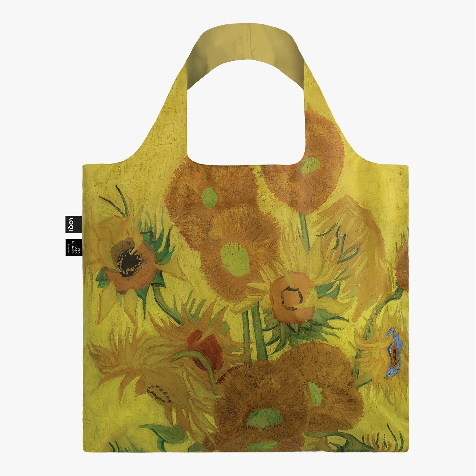 Loqi Tote Bag with Zip Pouch - Vincent van Gogh - Sunflowers