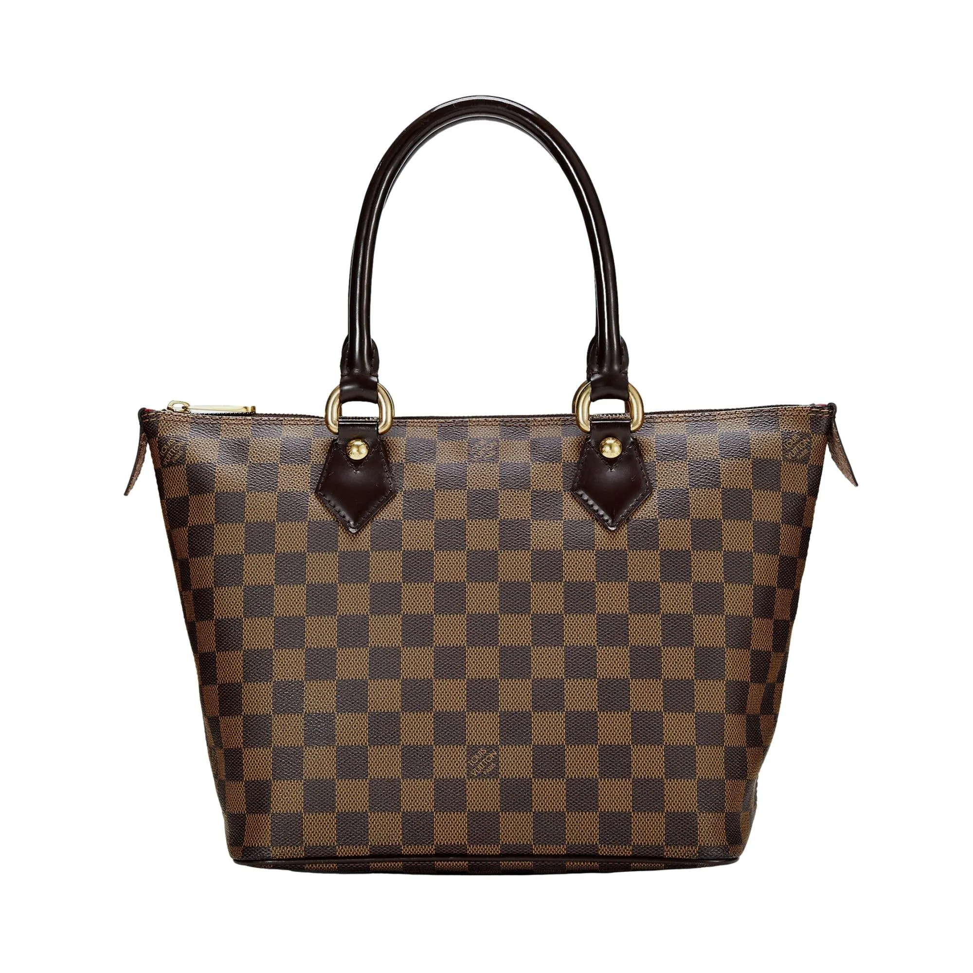 Louis Vuitton Saleya Damier PM Brown Coated Canvas Tote