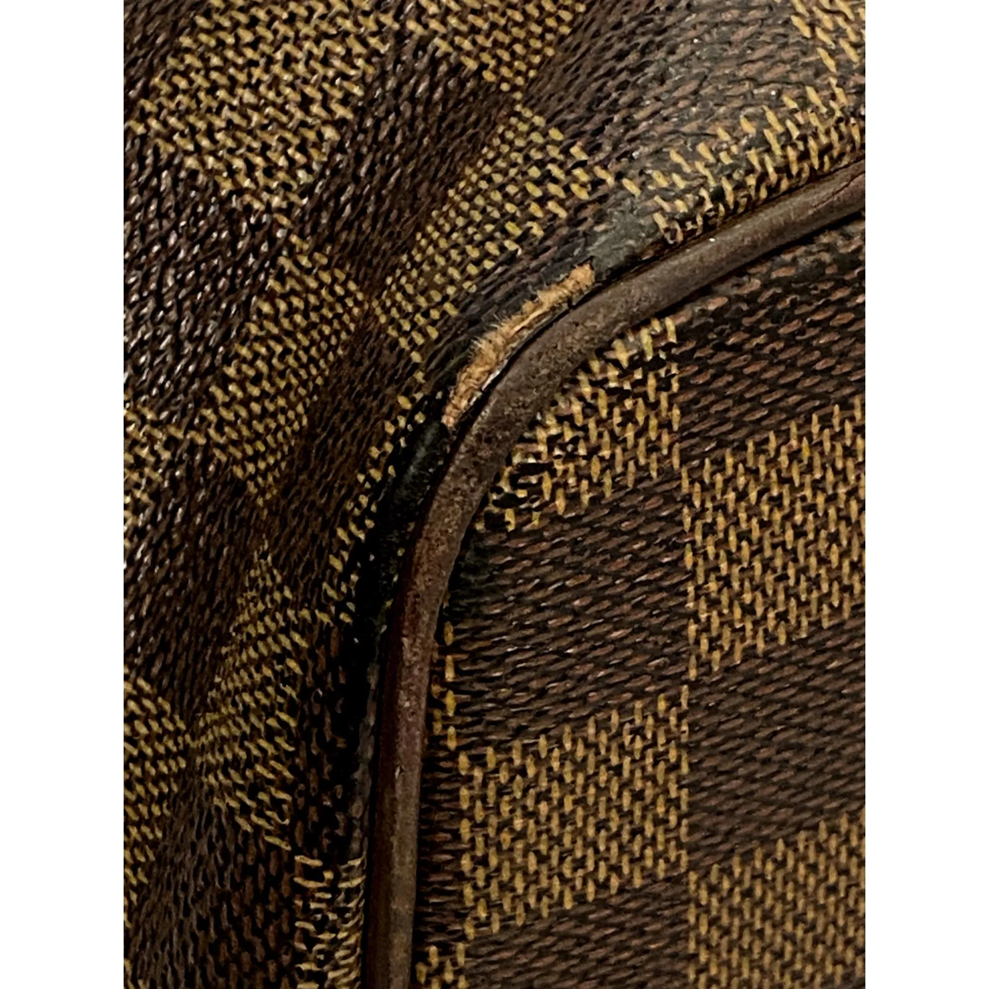 Louis Vuitton Saleya Damier PM Brown Coated Canvas Tote