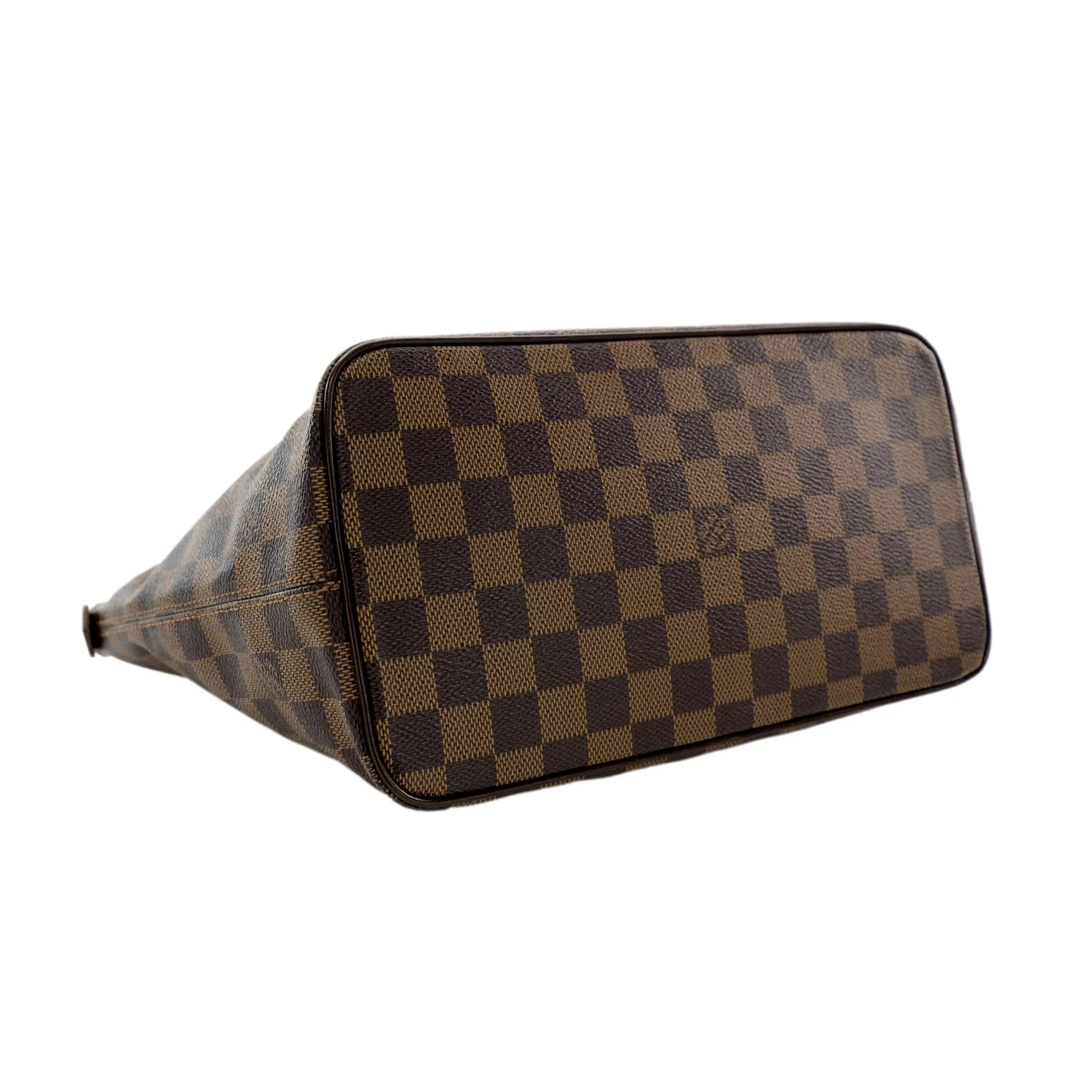 Louis Vuitton Saleya Damier PM Brown Coated Canvas Tote