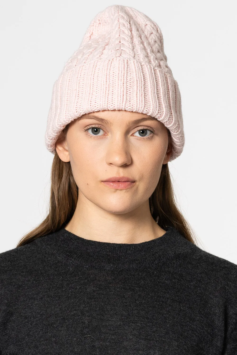 Merino Cabled Hat