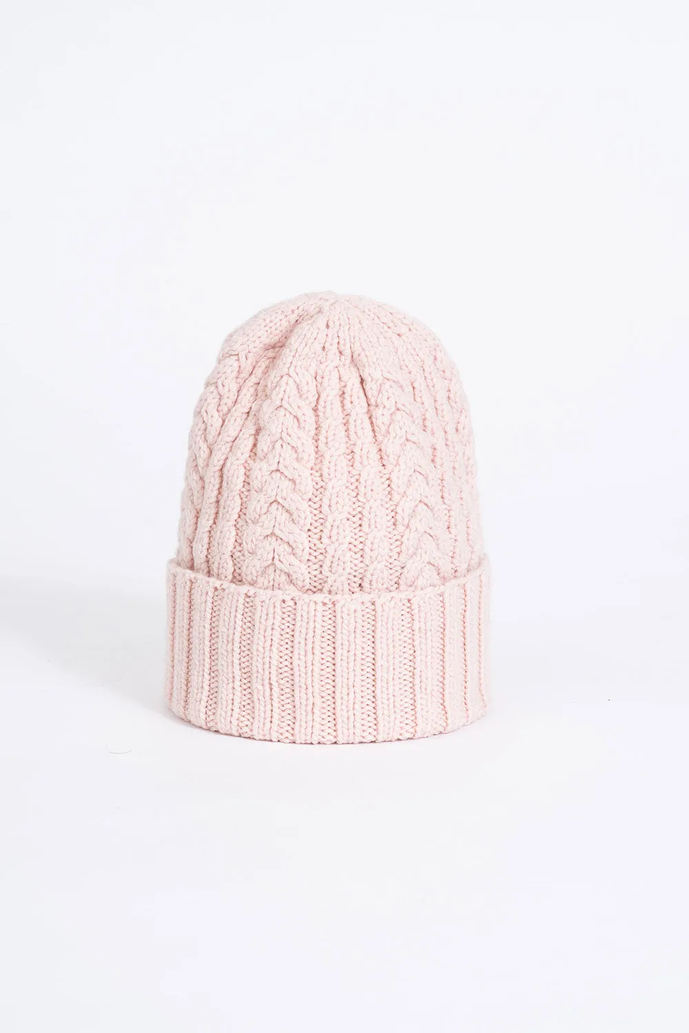 Merino Cabled Hat