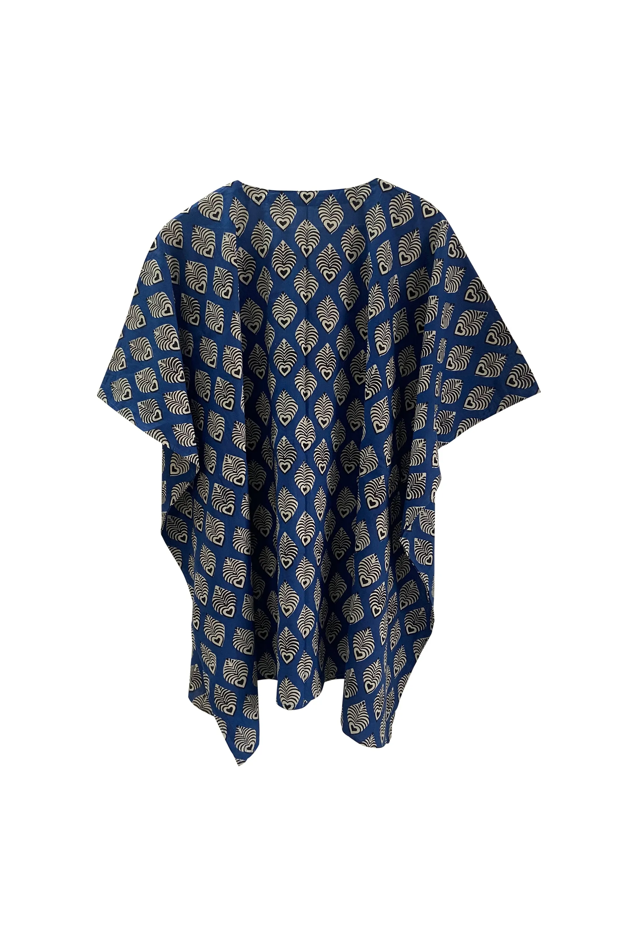 NEW! Cotton Kaftan Short Fish Print