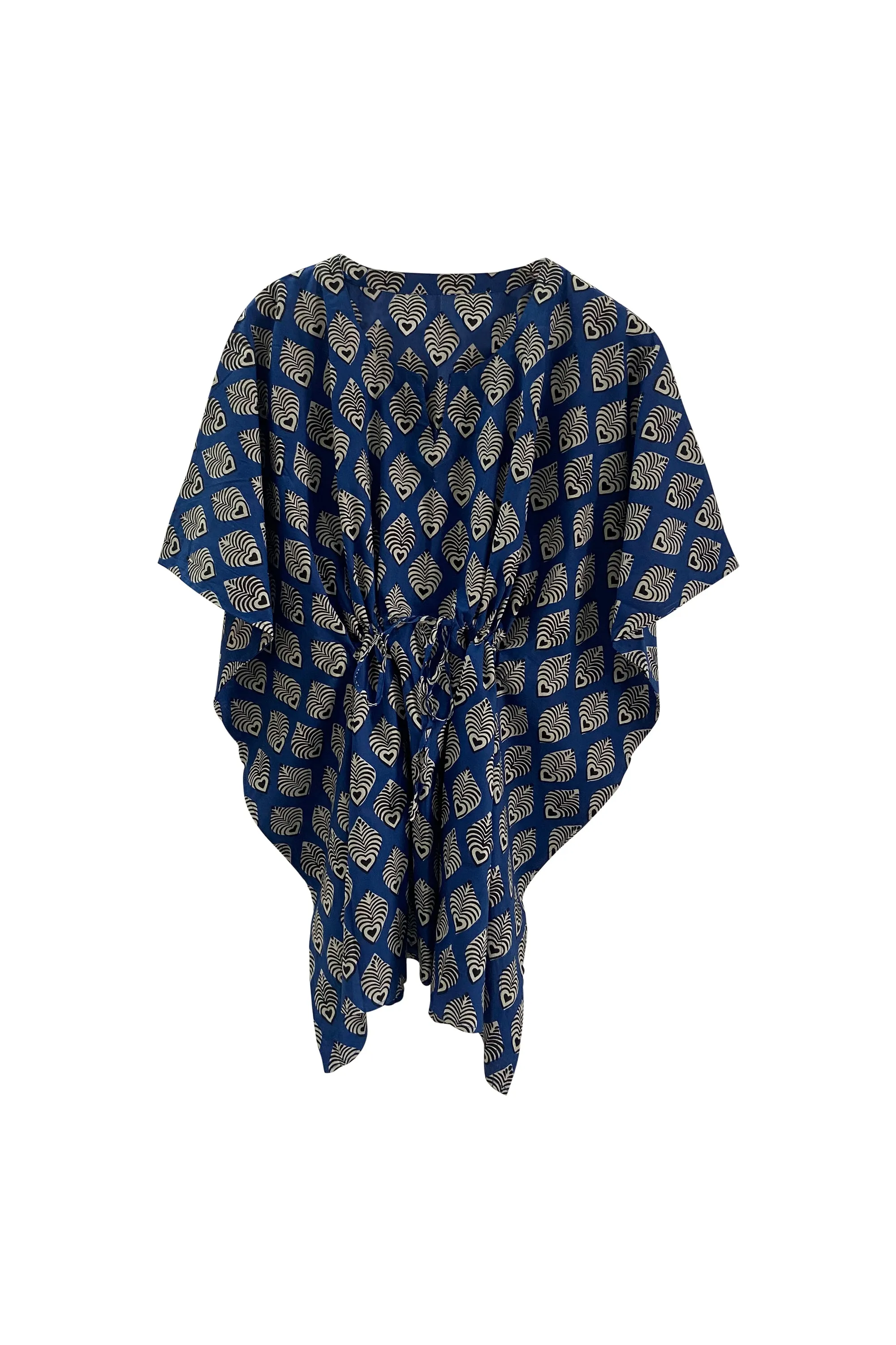 NEW! Cotton Kaftan Short Fish Print