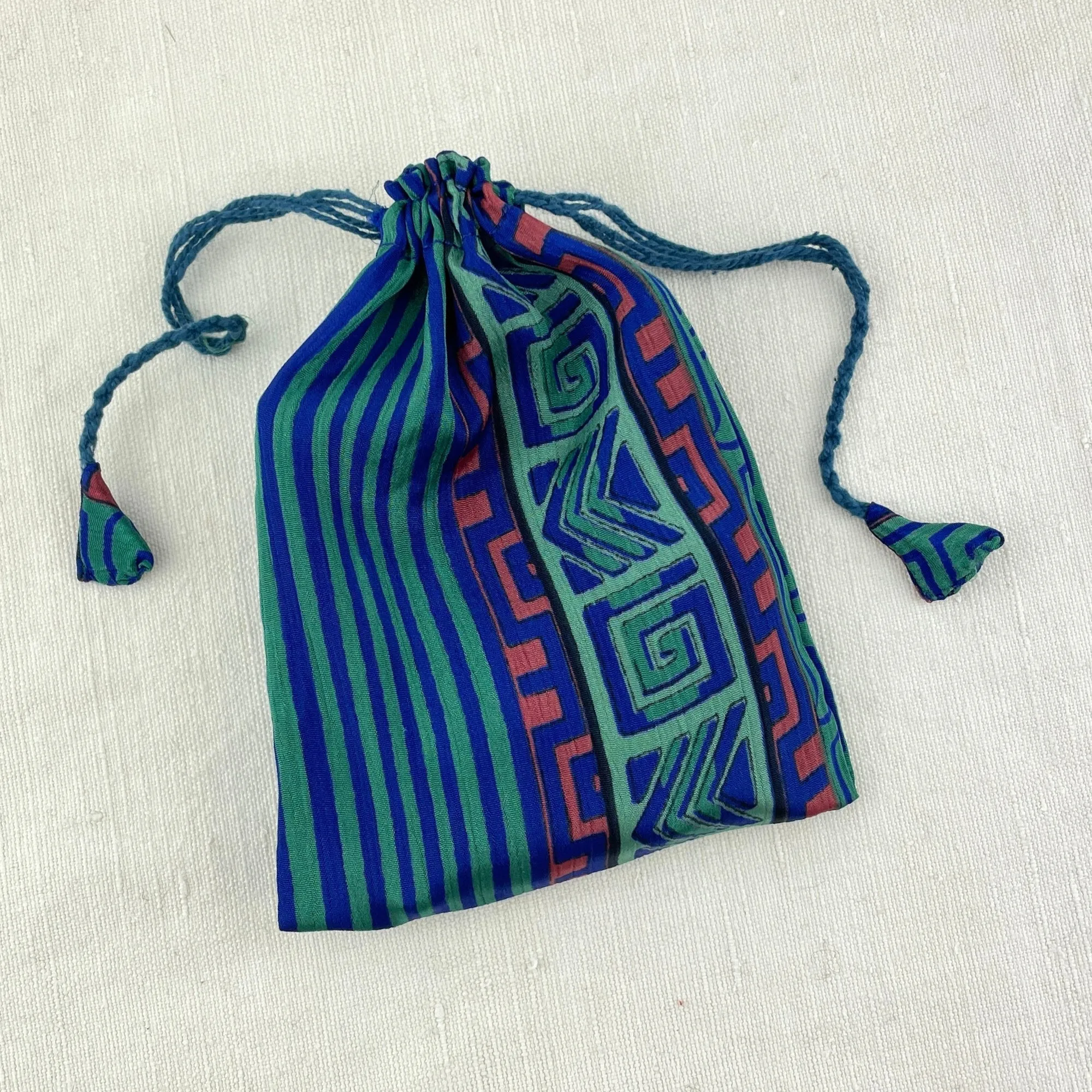 NIRMALA Recycled Sari Refillable Lavender Bag (WS)