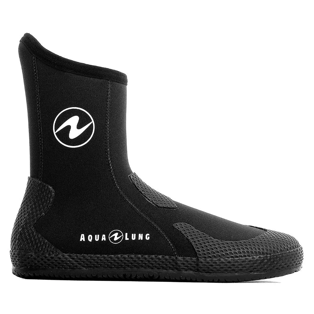 Open Box Aqua Lung Mens 5mm Superzip Boots - Black - 9