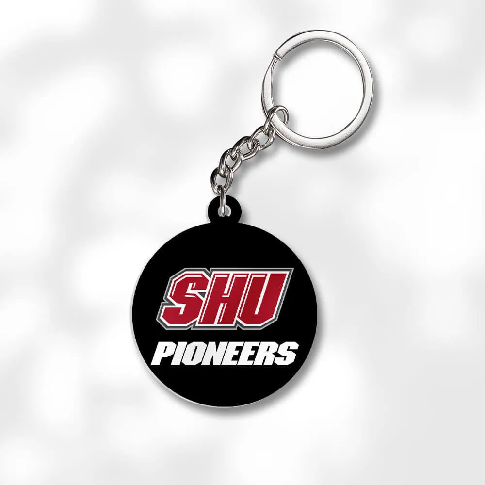 Pack 3 Sacred Heart University Keychains