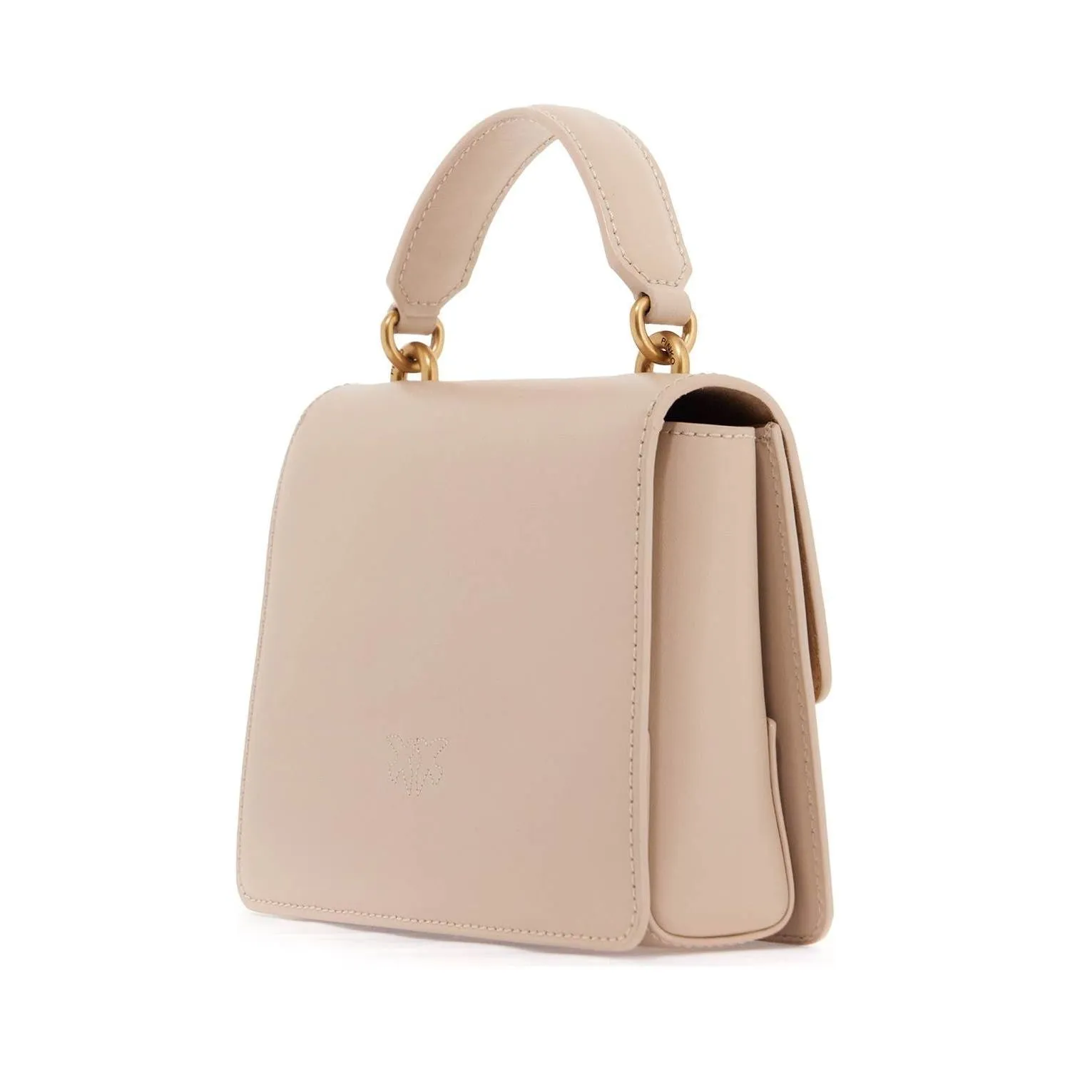 Pinko love one top handle mini light bag