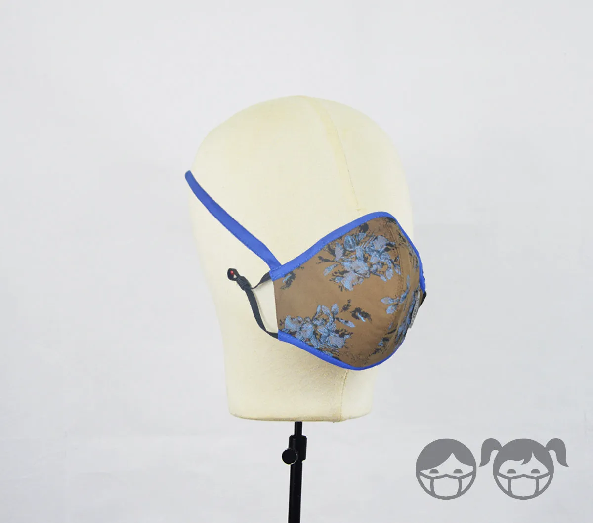 Qim (Kids) - 5 Layer Mask (Limited Edition) - Copper - S